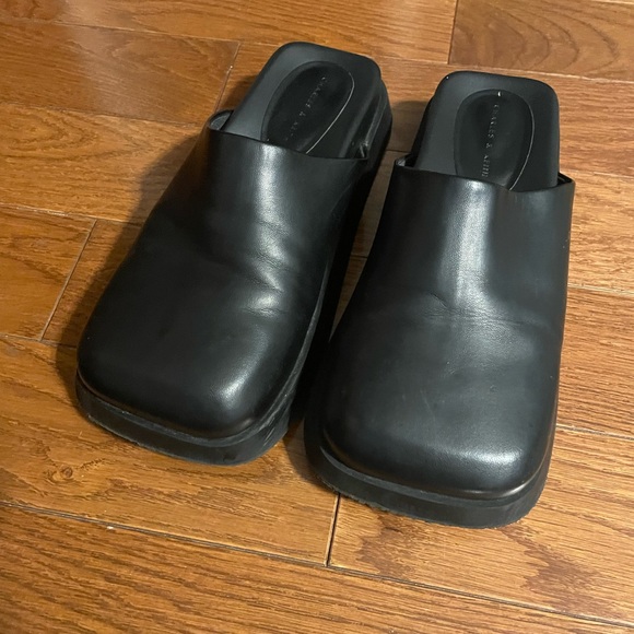 charles keith Shoes - Charles Keith Square toes mules